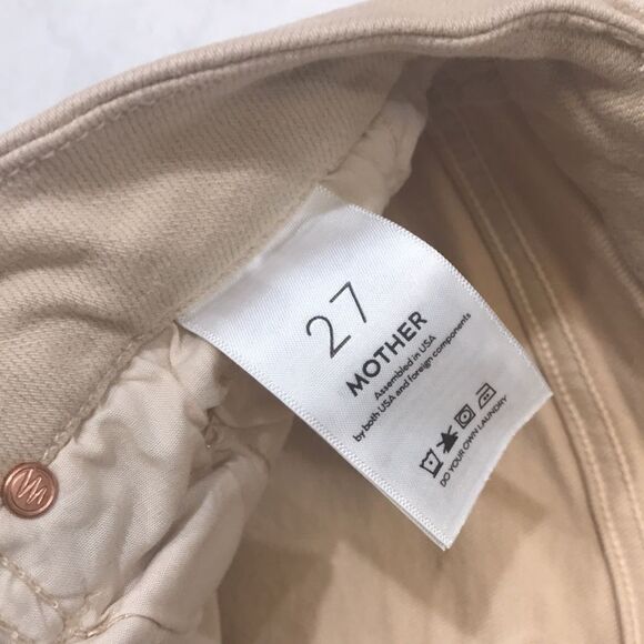 MOTHER High Waisted looker ankle fray - Size 27 - Picture 6 of 10